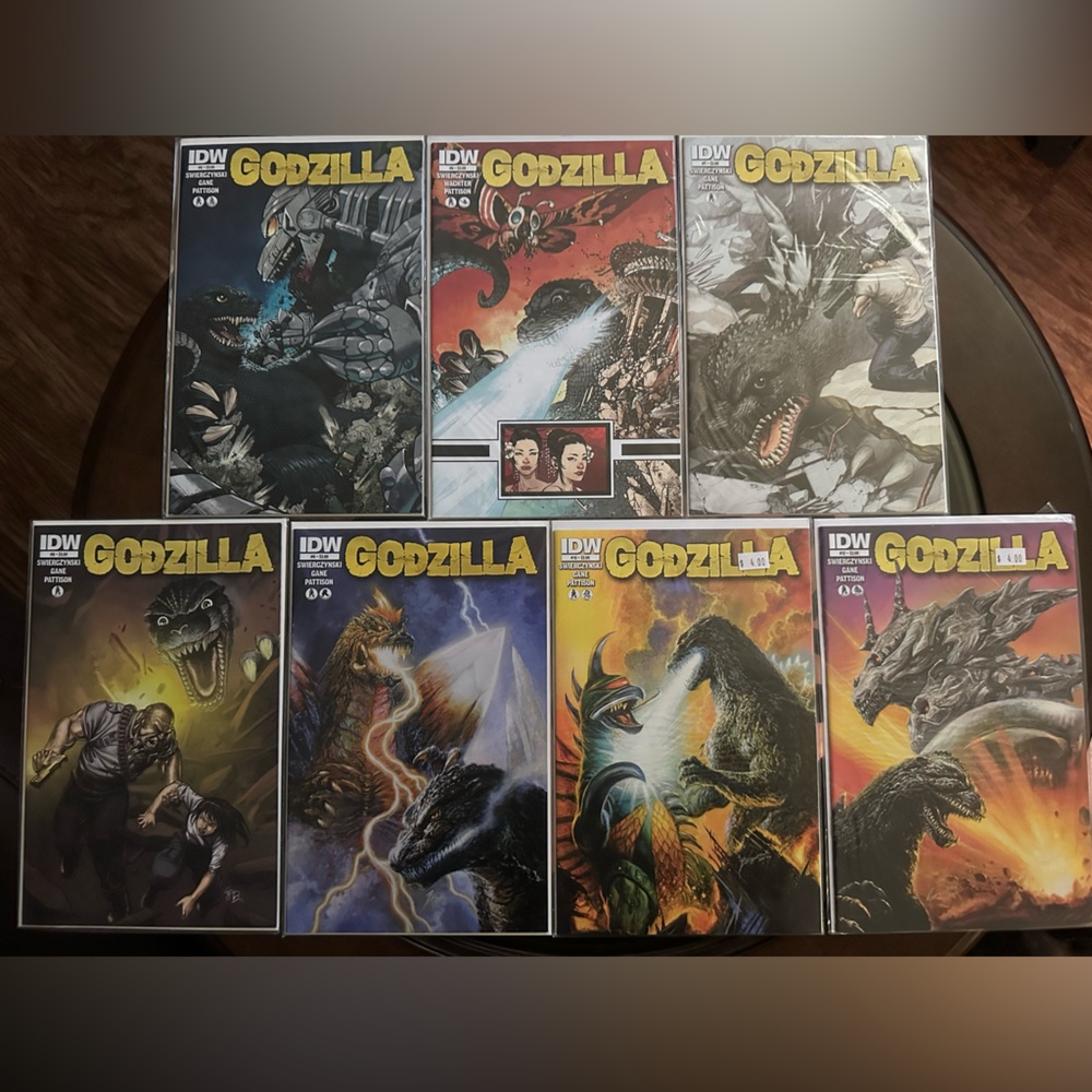 Godzilla Comic Book Set - Vibrant Covers